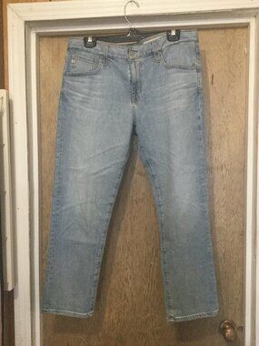 Adriano Goldschmied Ex-boyfriend slouchy slim 31R waist measures 17.5 inseam 27